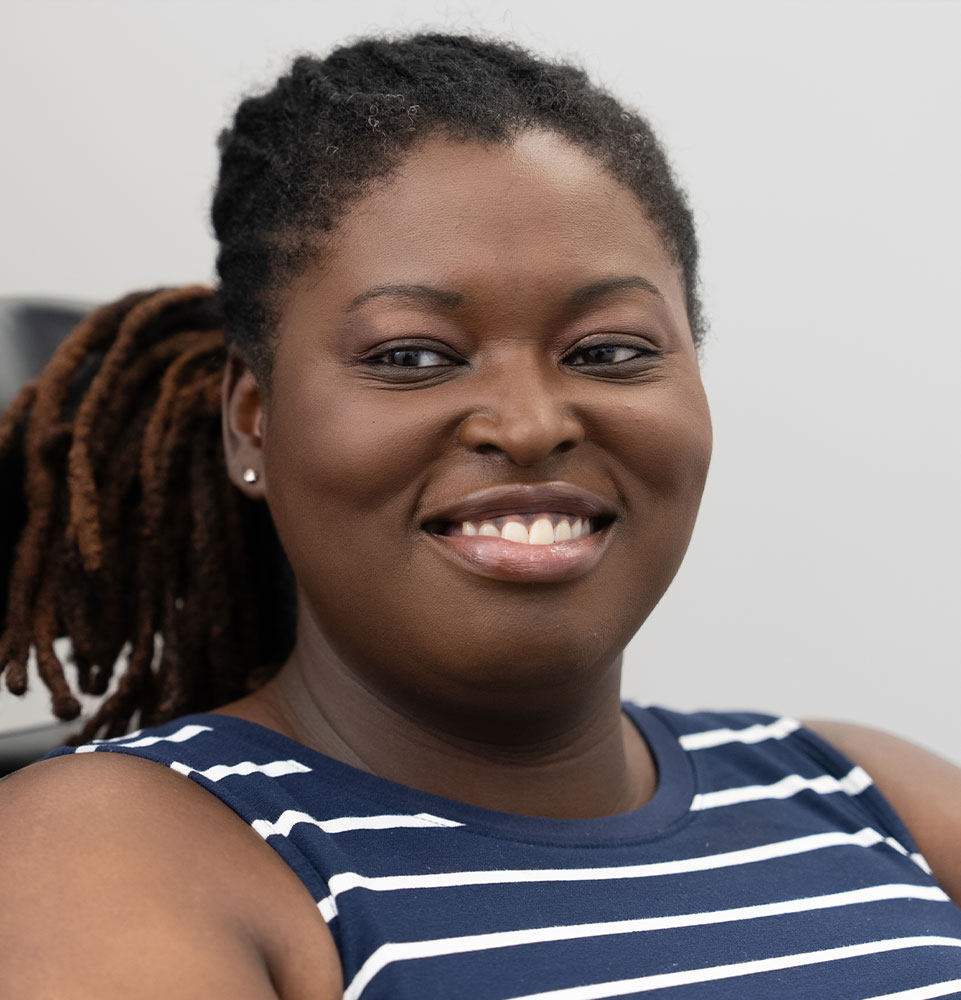 dental patient with a big happy smile