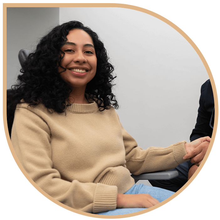 dental patient relaxed no anxiety