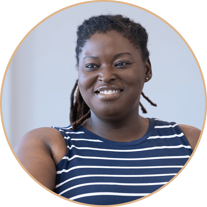 smiling dental patient restorative